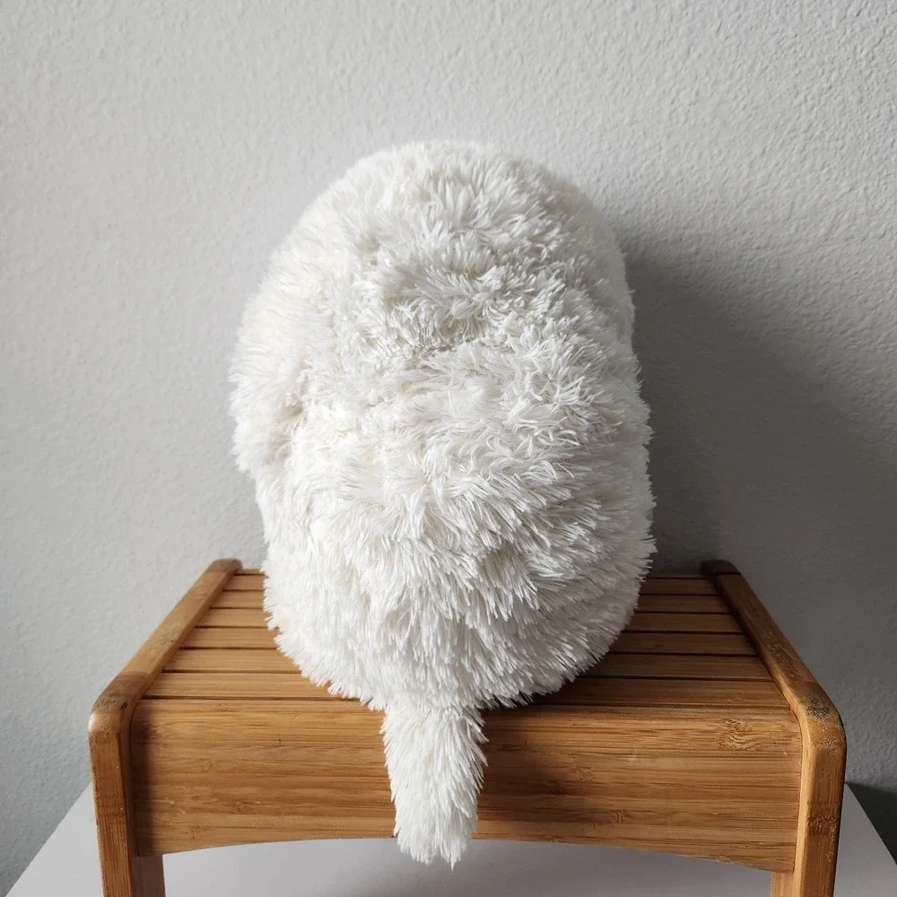 Hideaway Pets White Blue Eye Kitty‎ Persian Cat Plush Stuffed Animal Pillow 15in